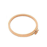 Elbesee houten borduurring 10 cm doorsnee