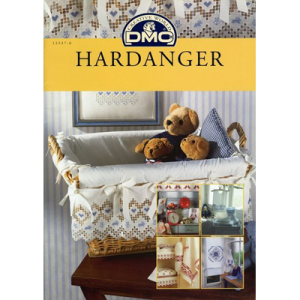 DMC Hardangerpatroon borduurpatroon keuken - baby - kersen – blauw