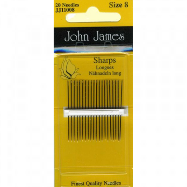 John James sharps naalden borduurnaalden met punt quiltnaalden naainaalden