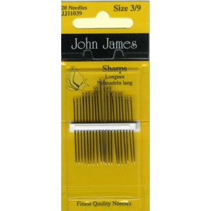 John James sharps naalden borduurnaalden met punt quiltnaalden naainaalden