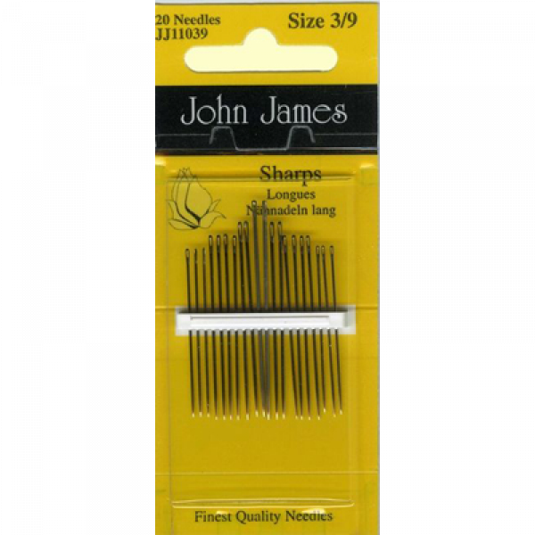 John James sharps naalden borduurnaalden met punt quiltnaalden naainaalden