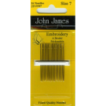 John James art. 13507 Embroidery/Crewel borduurnaalden met punt