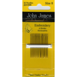 John James art. 13508 Embroidery/Crewel borduurnaalden met punt