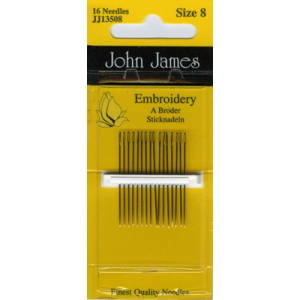 John James art. 13508 Embroidery/Crewel borduurnaalden met punt