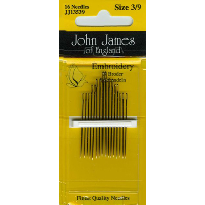 John James art. 13539 Embroidery/Crewel borduurnaalden met punt