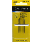 John James art. 18884 Chenille naalden borduurnaalden met punt chenillenaalden