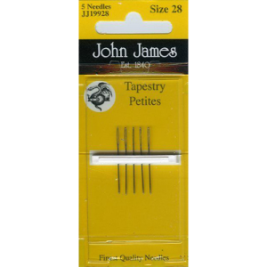 John James tapestry petite naalden borduurnaalden zonder punt tapestrynaalden