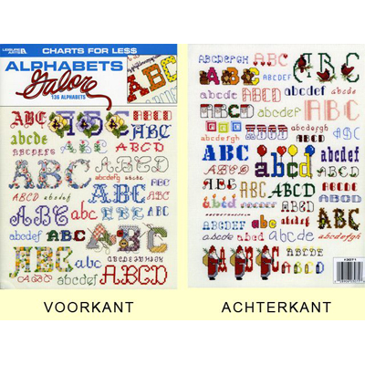 alfabetpatroon alphabets patroon borduurpatroon Leisure Arts