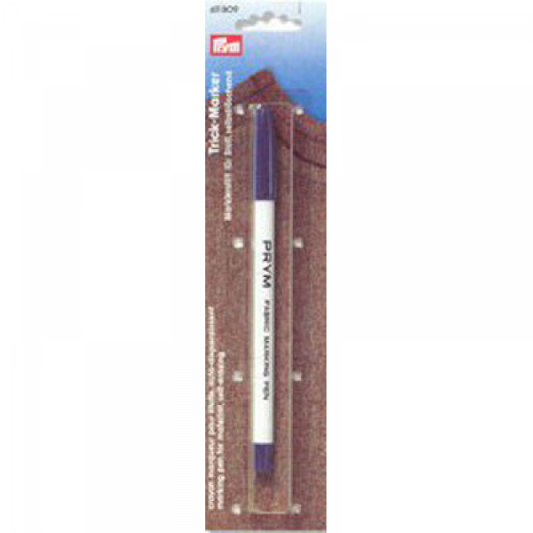 Prym art. 611809. 
Stift markeren festonrand textiellijm De lijnen van deze stift verdwijnen vanzelf