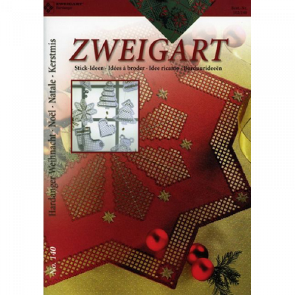 Zweigart kerstideeën hardanger borduurideeën