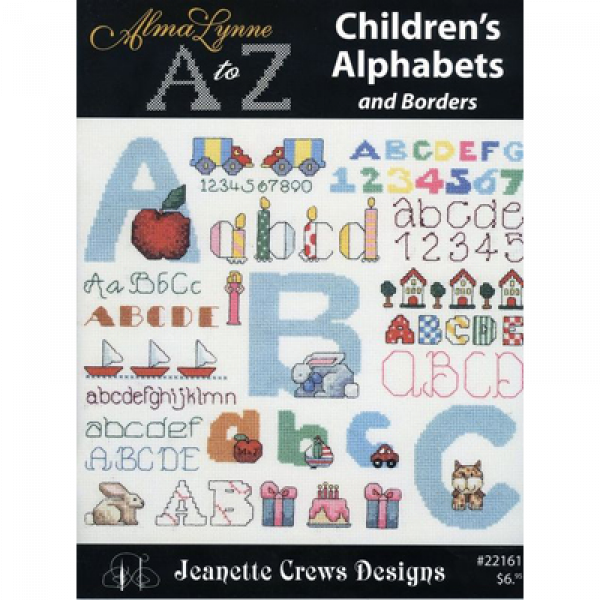 alfabetpatroon alphabets patroon borduurpatroon Jeanette Crews designs