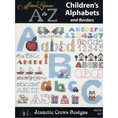 alfabetpatroon alphabets patroon borduurpatroon Jeanette Crews designs