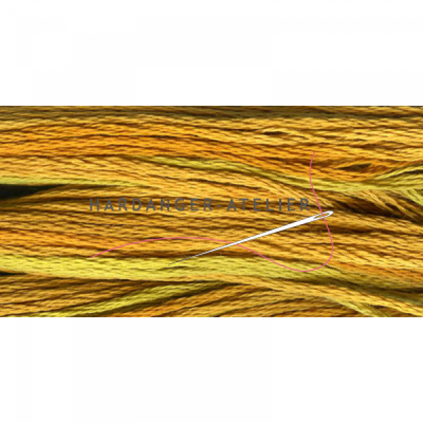 DMC 417 mouliné Color Variations   In kleur overlopend borduurgaren splijtgaren splijtzijde  