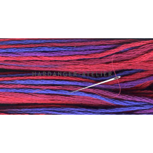 DMC 417 mouliné Color Variations   In kleur overlopend borduurgaren splijtgaren splijtzijde  