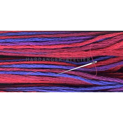 DMC 417 mouliné Color Variations   In kleur overlopend borduurgaren splijtgaren splijtzijde  