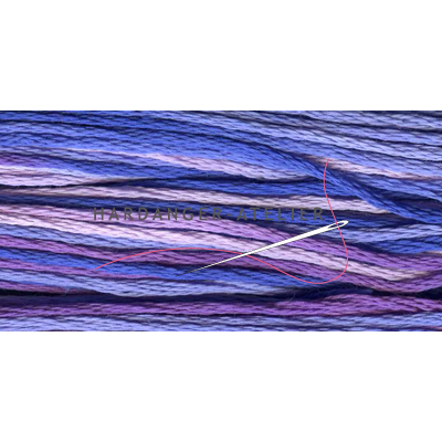 DMC 417 mouliné Color Variations   In kleur overlopend borduurgaren splijtgaren splijtzijde  