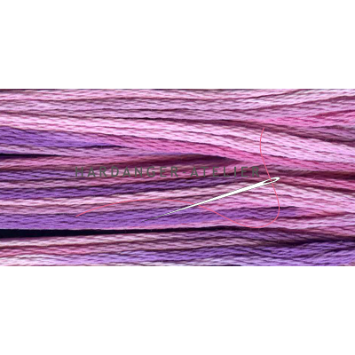 DMC 417 mouliné Color Variations   In kleur overlopend borduurgaren splijtgaren splijtzijde  