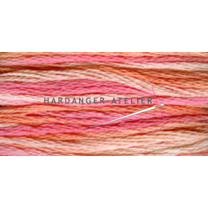 DMC 417 mouliné Color Variations   In kleur overlopend borduurgaren splijtgaren splijtzijde  