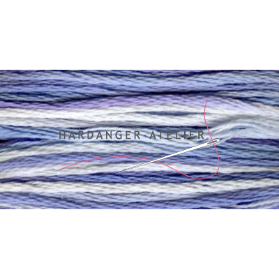 DMC 417 mouliné Color Variations   In kleur overlopend borduurgaren splijtgaren splijtzijde  