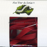 Au Ver à Soie zijdelint unikleur 7 mm breed Lengte 3 meter Samenstelling 100% zijde