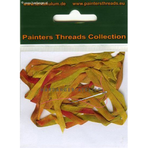 Tentakulum Painter's Threads 100% zijdelint zijden lint overlopend gemêleerd zijde 4 mm breed