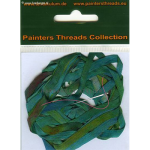 Tentakulum Painter's Threads Overlopend in kleur 4 mm breed Lengte 3 meter Samenstelling 100% zijde