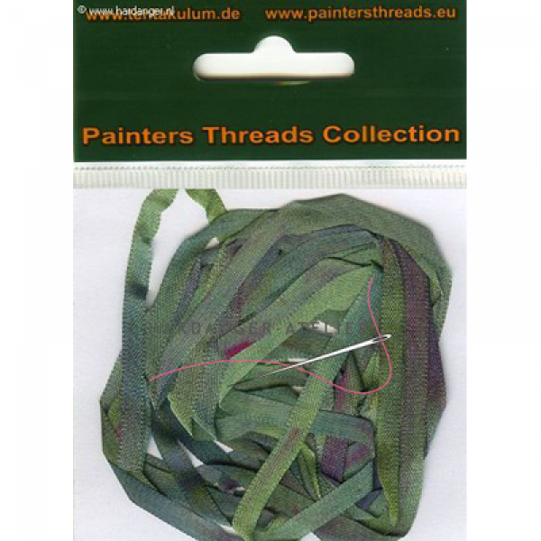 Tentakulum Painter's Threads Overlopend in kleur 4 mm breed Lengte 3 meter Samenstelling 100% zijde