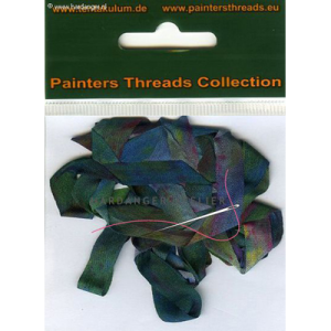 Tentakulum Painter's Threads Overlopend in kleur 7 mm breed Lengte 3 meter Samenstelling 100% zijde