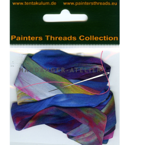 Tentakulum Painter's Threads Overlopend in kleur 13 mm breed Lengte 2 meter Samenstelling 100% zijde