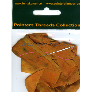 Tentakulum Painter's Threads Overlopend in kleur 13 mm breed Lengte 2 meter Samenstelling 100% zijde