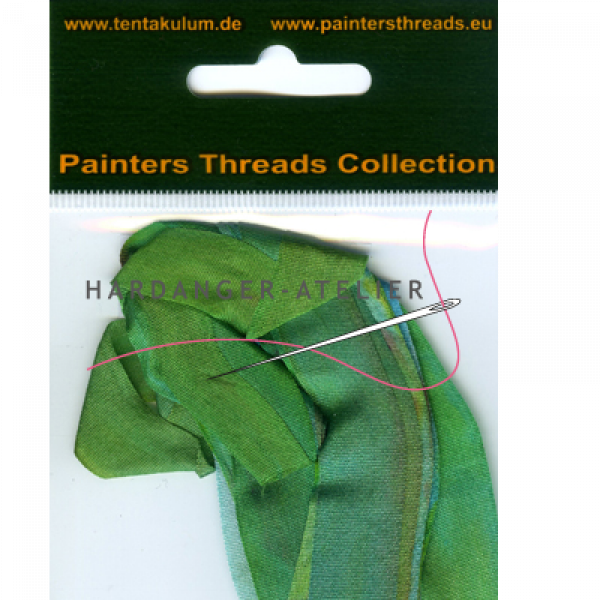 Tentakulum Painter's Threads Overlopend in kleur 4 mm breed Lengte 3 meter Samenstelling 100% zijde