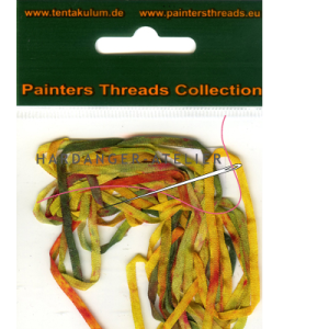 Tentakulum Painter's Threads Overlopend in kleur 2 mm breed Lengte 3 meter Samenstelling 100% zijde