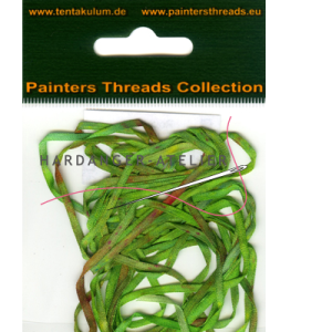 Tentakulum Painter's Threads Overlopend in kleur 2 mm breed Lengte 3 meter Samenstelling 100% zijde