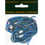Tentakulum Painter's Threads Overlopend in kleur 2 mm breed Lengte 3 meter Samenstelling 100% zijde