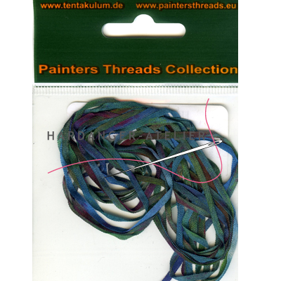 Tentakulum Painter's Threads Overlopend in kleur 2 mm breed Lengte 3 meter Samenstelling 100% zijde