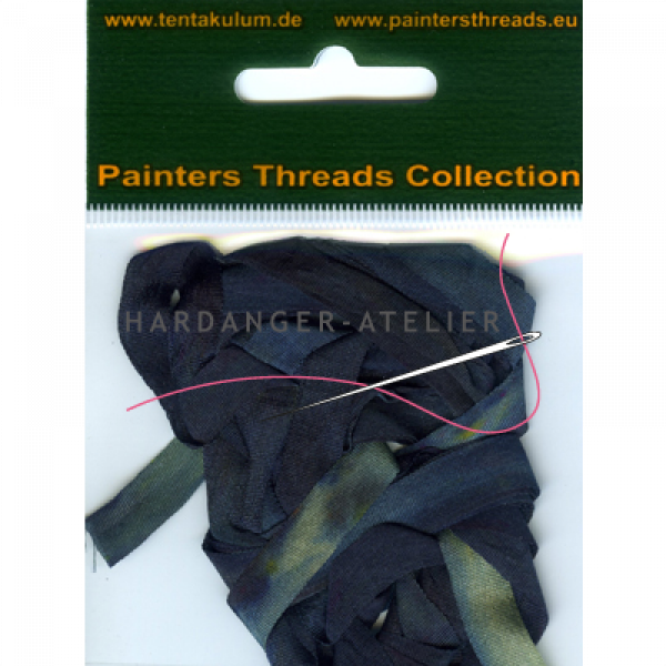 Tentakulum Painter's Threads Overlopend in kleur 7 mm breed Lengte 3 meter Samenstelling 100% zijde