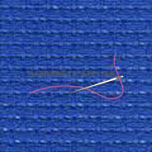 Aïda 3.25 draads kruisje Zweigart 8 count art. 1006.60 Korenblauw (Dark Royal Blue) handwerkstof aftelbare stof