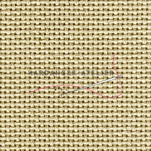 Bellana 8 draads Zweigart 20 count art. 3256.309 Licht Mokka (Mushroom) handwerkstof hardangerstof evenweave aftelbare stofgelijkmatige borduurstof fabrics borduurlinnen