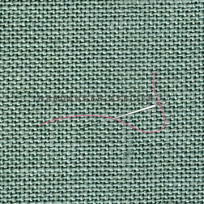 Belfast  12.6 draads Zweigart 32 count art. 3609.778 Tingrijs (Tin Grey) handwerkstof 100% linnen borduurlinnen handwerklinnen aftelbare stof