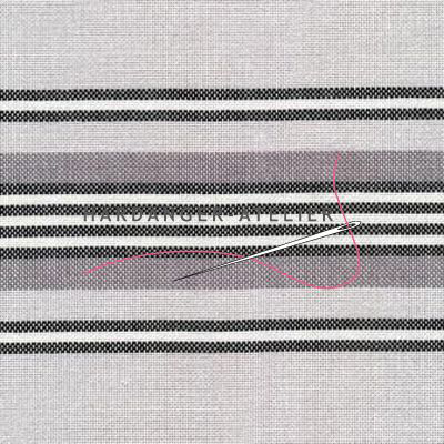 Lugana Linea 10 draads Zweigart 25 count art. 7664.7269 Lichtgrijs (Grey) handwerkstof evenweave aftelbare stof