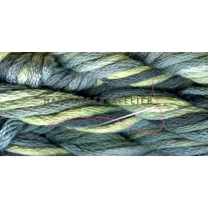 Caron art. 06 Waterlilies splijtzijde zijden borduurgaren