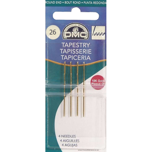 DMC art. 6129 Tapestry gouden borduurnaalden #26.