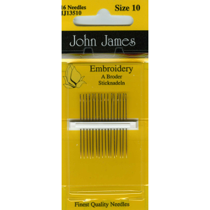 John James art. 13510 Embroidery/Crewel borduurnaalden met punt