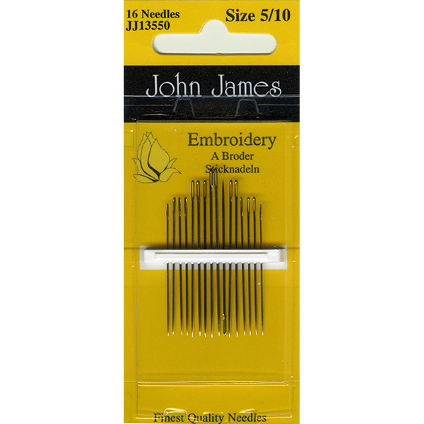 John James art. 13550 Embroidery/Crewel borduurnaalden met punt