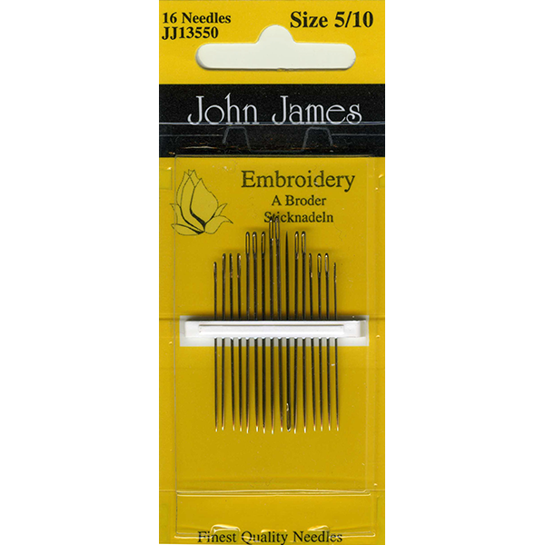 John James art. 13550 Embroidery/Crewel borduurnaalden met punt
