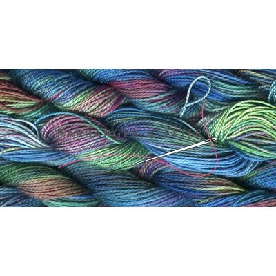 gemêleerd perlé Tentakulum Painter's Threads Handgeverfd garen overlopend borduurgaren perlégaren perlé 12 streng