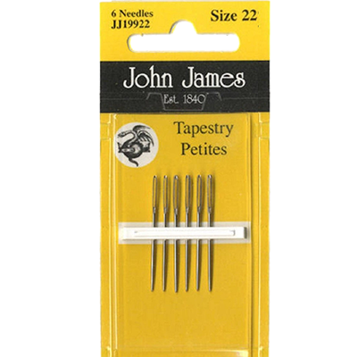 John James Petites tapestry naalden borduurnaalden zonder punt tapestrynaalden