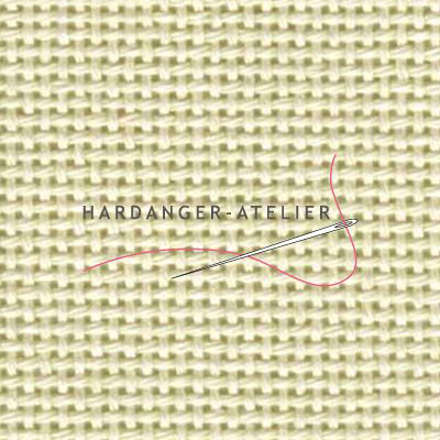 Bellana 8 draads Zweigart 20 count art. 3256.264 Ecru (Cream) handwerkstof hardangerstof evenweave aftelbare stof