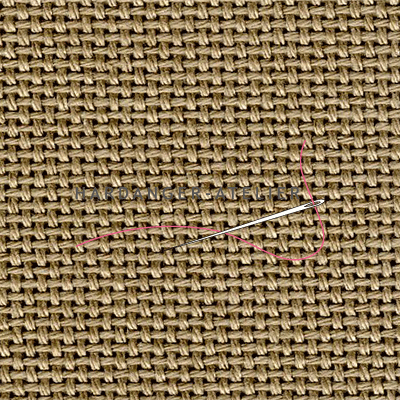 Bellana 8 draads Zweigart 20 count art. 3256.779 Beigegrijs (Light Taupe) handwerkstof hardangerstof evenweave aftelbare stof