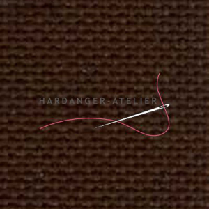 Bellana 8 draads Zweigart 20 count art.3256.9024 Donkerbruin (Dark Chocolate) handwerkstof hardangerstof evenweave aftelbare stof